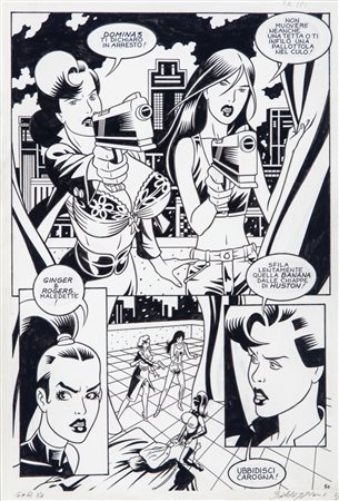 Roberto Baldazzini - Ginger & Rogers - Domina Invaders, 1995