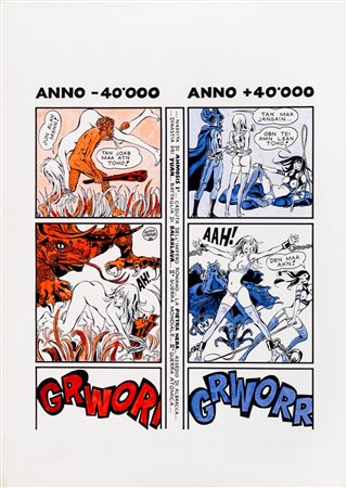 Guido Crepax - Omaggio a Barbarella, 1968