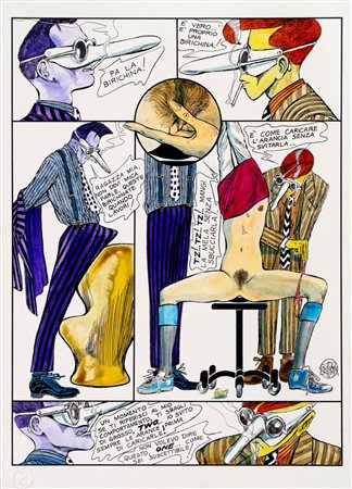 Guido Crepax - Input Anita, 1986