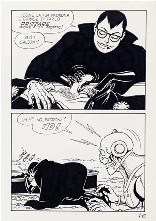 Magnus (Roberto Raviola) - Necron - La balena d'acciaio, 1981