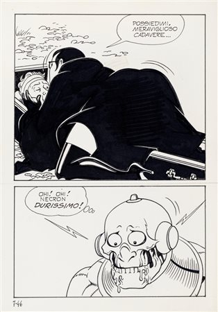 Magnus (Roberto Raviola) - Necron - La balena d'acciaio, 1981