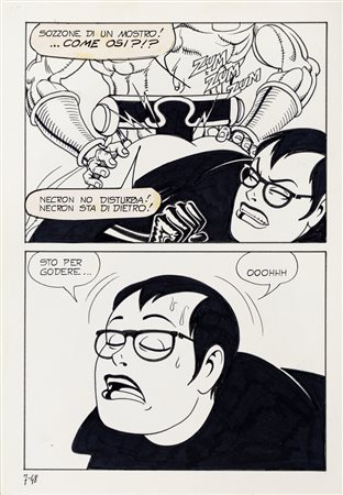 Magnus (Roberto Raviola) - Necron - La balena d'acciaio, 1981