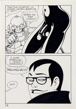 Magnus (Roberto Raviola) - Necron - La balena d'acciaio, 1981