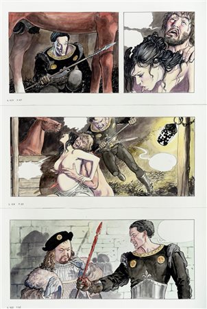 Milo Manara - I Borgia: Il Potere e l'incesto, 2006