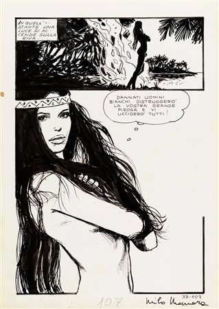 Milo Manara - Jolanda de Almaviva - La prigioniera misteriosa, 1972