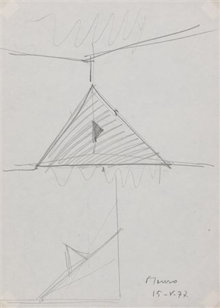 MAURO STACCIOLI Senza titolo, 1977