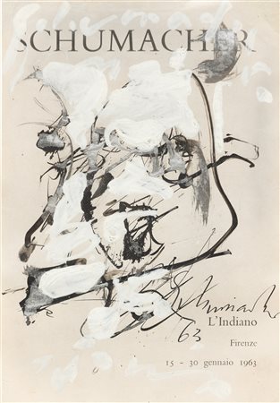 EMIL SCHUMACHER Senza titolo, 1963