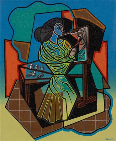 PIPPO ORIANI La pittrice