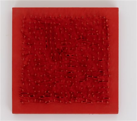 BERNARD AUBERTIN Tableau clous, 1970