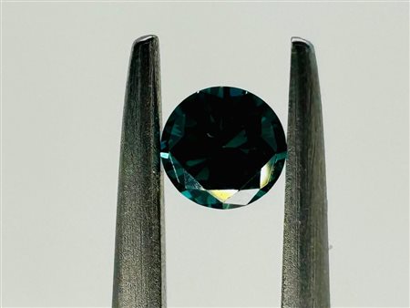 DIAMANTE NATURAL POLISHED 0,19 FANCY BLU INTENSO* - VS1 - AI30701-4D