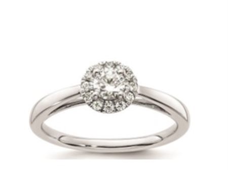 ANELLO IN ORO CON DIAMANTI LAB GROWN - 412 LG