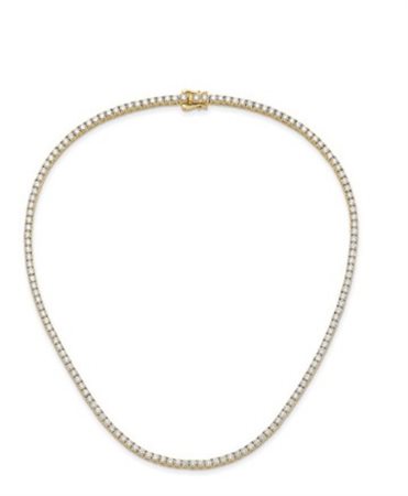 COLLANA IN ORO TIPO TENNIS CON DIAMANTI LAB GROWN 26,6 GRAMMI - 214/Y CLASSIC