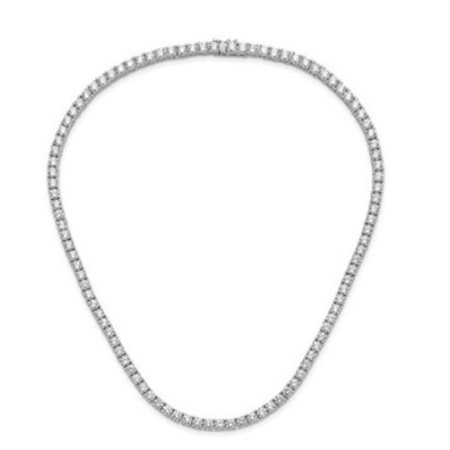COLLANA IN ORO TIPO TENNIS CON DIAMANTI LAB GROWN 26,6 GRAMMI - 214/W CLASSIC