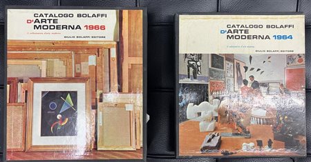 LOTTO DUE LIBRI - Catalogo Bolaffi d'Arte Moderna 1964 - Catalogo Bolaffi...
