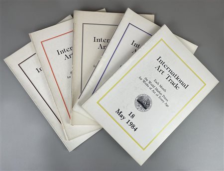 INTERNATIONAL ART TRADE composta da 5 libri: - Numero 14 (January 1984) -...