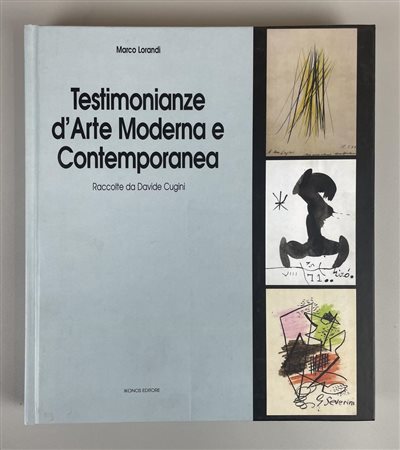 TESTIMONIAZIONE D'ARTE MODERNA E CONTEMPORANEA cm 29x25 , Raccolte da Davide...