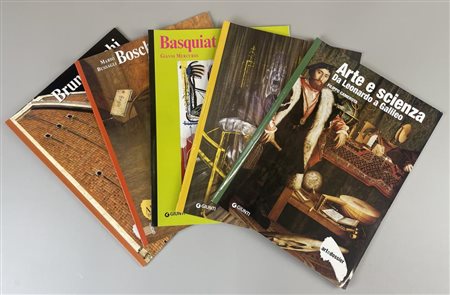 LOTTO DI 5 ART DOSSIER - Filippo Camerota, ARTE E SCIENZA. DA LEONARDO A...