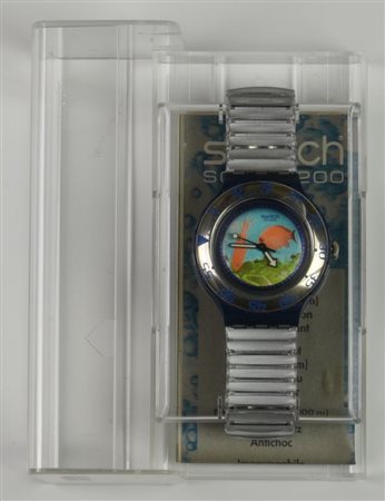 SWATCH SCUBA, 1994 mod. DECOMPRESSION, cod. SDN112 anno 1994 Completo di...
