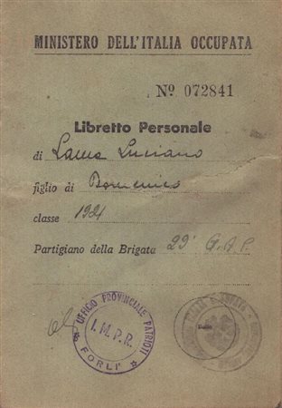  
Lama, Luciano (Gambettola, 14 ottobre 1921 – Roma, 31 maggio 1996) 
 16x11cm