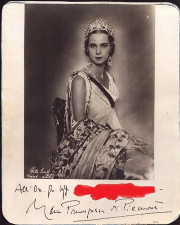  
Maria Jose Principessa di Piemonte 1937
 cm.23x29