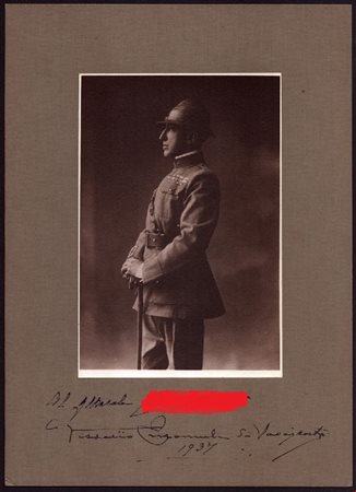  
Vittorio Emanuele di Savoia Aosta 1937
 cm.26x35