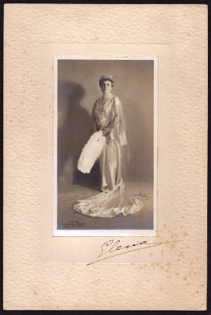  
Regina ELENA principessa del Montenegro 
 cm.16,5x25