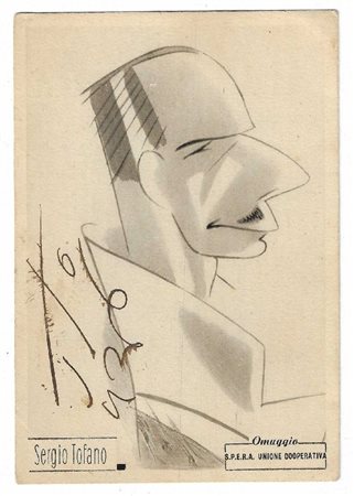  
Tofano, Sergio - STO cartolina autografata 1926
 cm.10x14,5