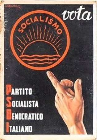  
Bozzetto per manifesto politico Political and historical post war memor...
 