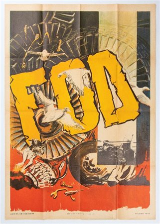  
Cenato - Aeronautica Militare FOD manifesto - 1970 1970
 cm.100x70