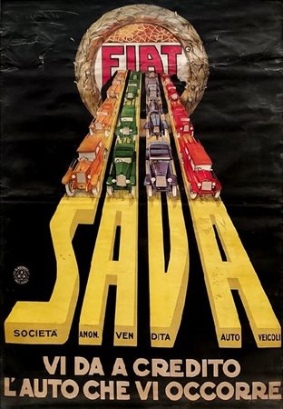  
Codognato, Plinio - FIAT SAVA 1920s
cm.250x200x30 