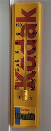  
KODAK termometro pubblicitario 1980s
 cm.100x24