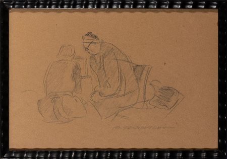  
Dudovich, Marcello - disegno a matita  1940s
 cm.45x30