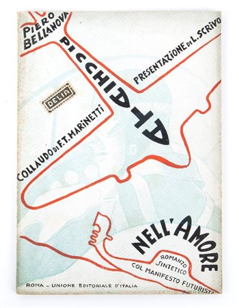  
Futurismo, Bellanova "Picchiata nel'amore" 
 cm.24x17,5