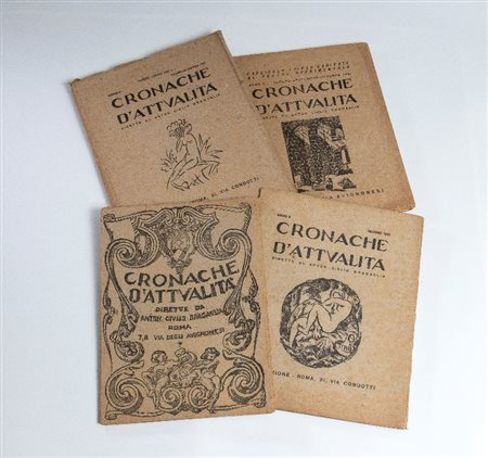  
Futurismo - Bragaglia - CRONACHE D'ATTUALITA' 1921
 