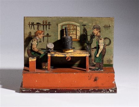  
BING automi macchina a vapore 1920s
 cm.23x16