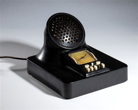  
Radio Phonola CASTIGLIONI 1930s
 cm.27x27x20