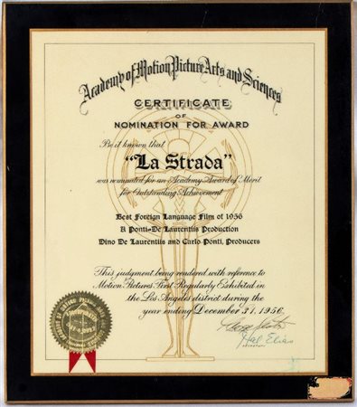  
Fellini Federico , De Laurentiis Dino , Ponti Carlo 
 cm.30x34