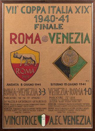  
Calcio - Coppa Italia 1940-41 1941
 c,.50x70