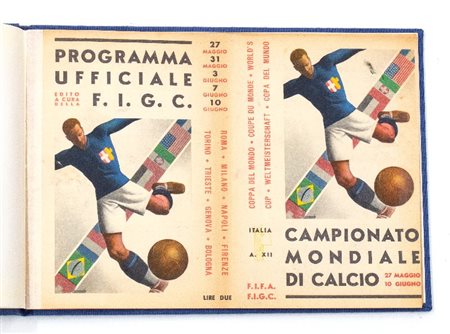  
Mondiali calcio ROMA 1934 - programma 1934
 cm.20x30