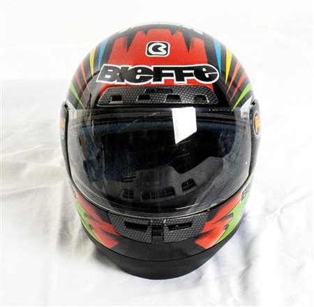  
CAPIROSSI Loris , casco motociclistico 1990s
 