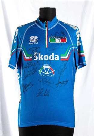  
Ciclismo - Mondiali - Italia - Maglia autografata 2008
 