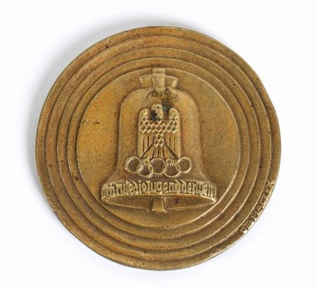  
Olimpiadi, Germania 1936, medaglia partecipazione 1936
bronzo mm.70