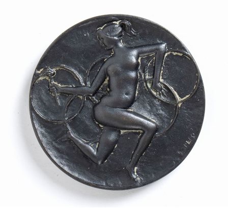 
Olimpiadi, Roma 1960, medaglia commemorativa 1960
bronzo mm.50