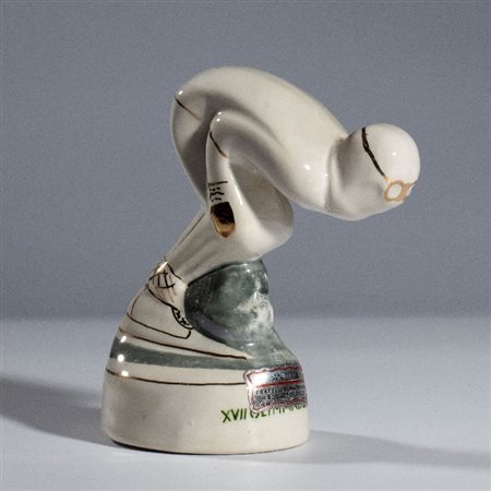  
XVII OLIMPIADE di Roma - gadget ceramica 1960
 cm.13x15