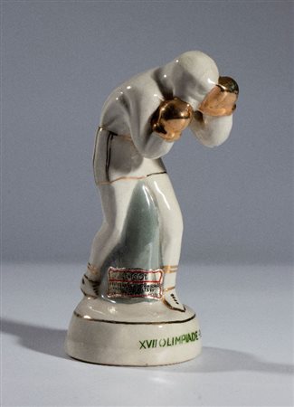  
XVII OLIMPIADE ROMA gadget ceramica 1960
 cm.13x15