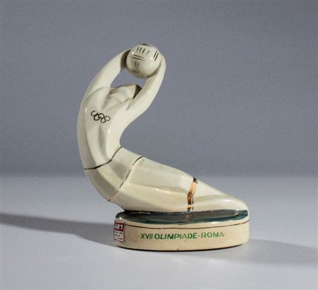  
XVII OLIMPIADE ROMA gadget ceramica 1960
 cm.13x15