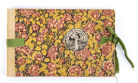  
D'Annunzio, Gabriele "Alla Piacente , Carmen votivum" (Pescara, 12 marzo 1863 – Gardone Riviera, 1º marzo 1938) 
carta cm.13,5x22