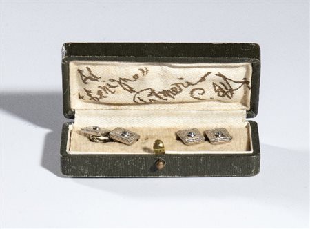  
Gemelli da polso - '900 1920s
 cm.19x24