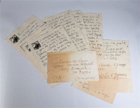  
D'Annunzio, Gabriele - Lettera a Pasquinelli - 1932 1932
 