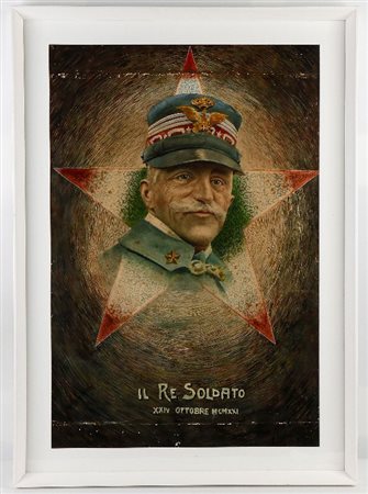  
Il RE SOLDATO 1921
 cm.53x80